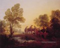 Soirée PaysagePaysants et personnages à cheval Thomas Gainsborough